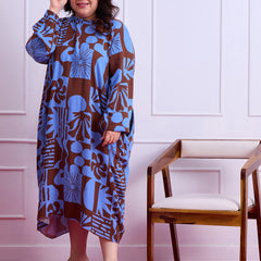 Nyra Flow Linen Dress