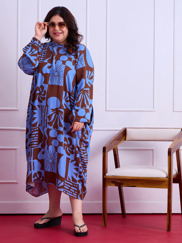Nyra Flow Linen Dress