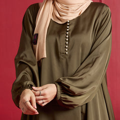 OLIVE DRAPE LUXE CORD SET