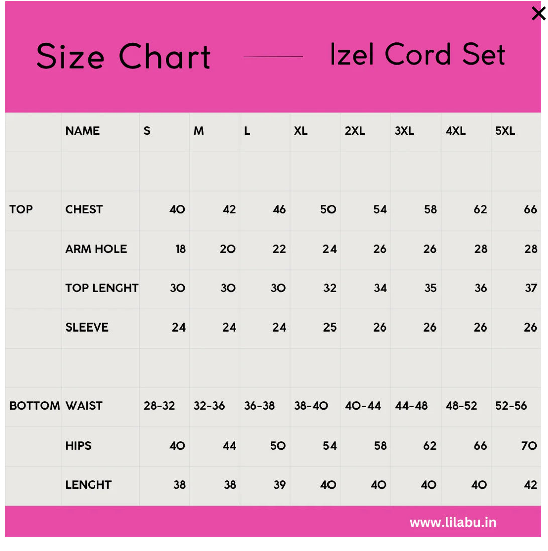 Size Guide