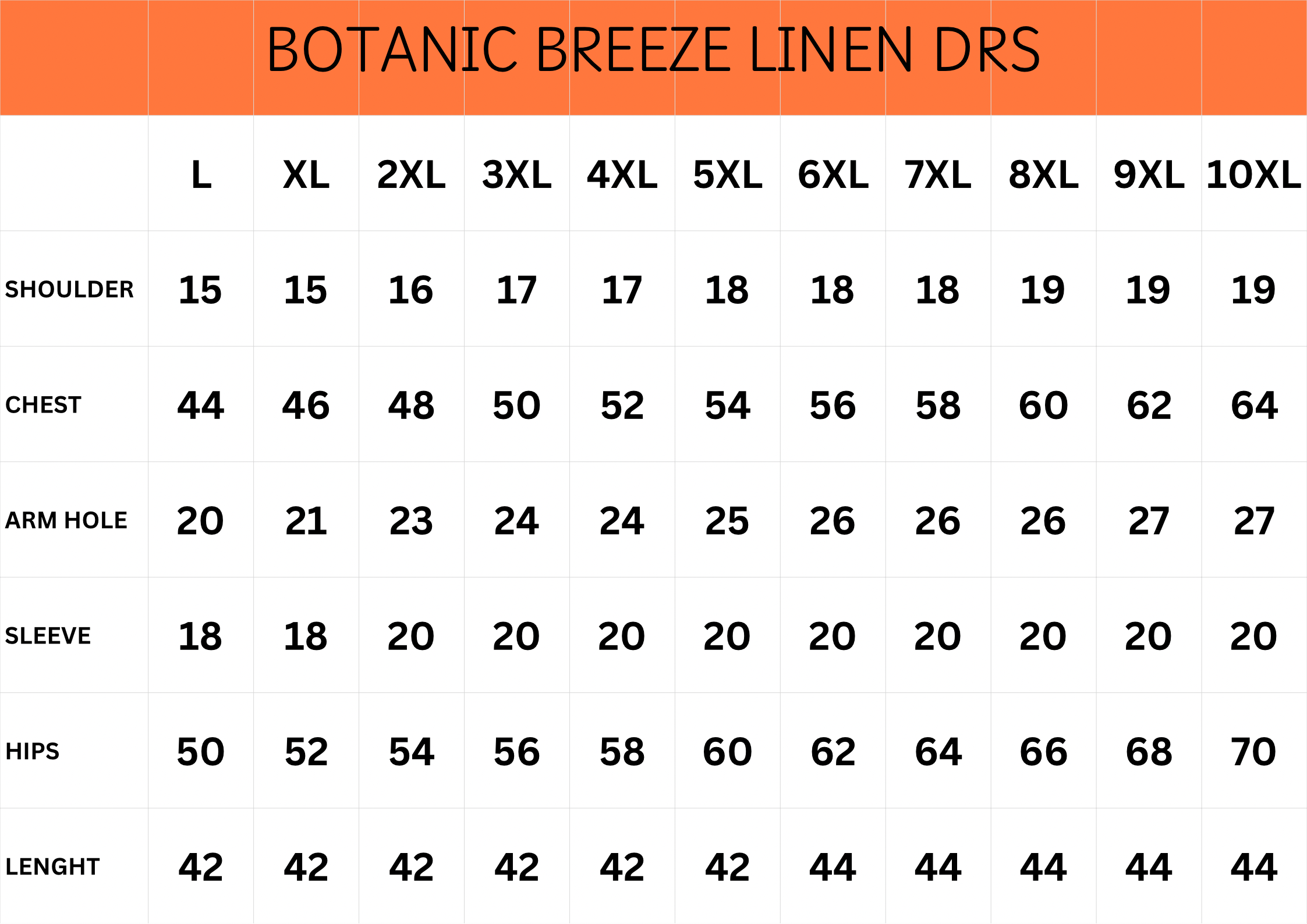 Size guide