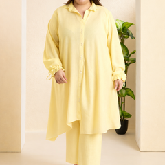 DREAMY CORD SET - LEMON YELLOW