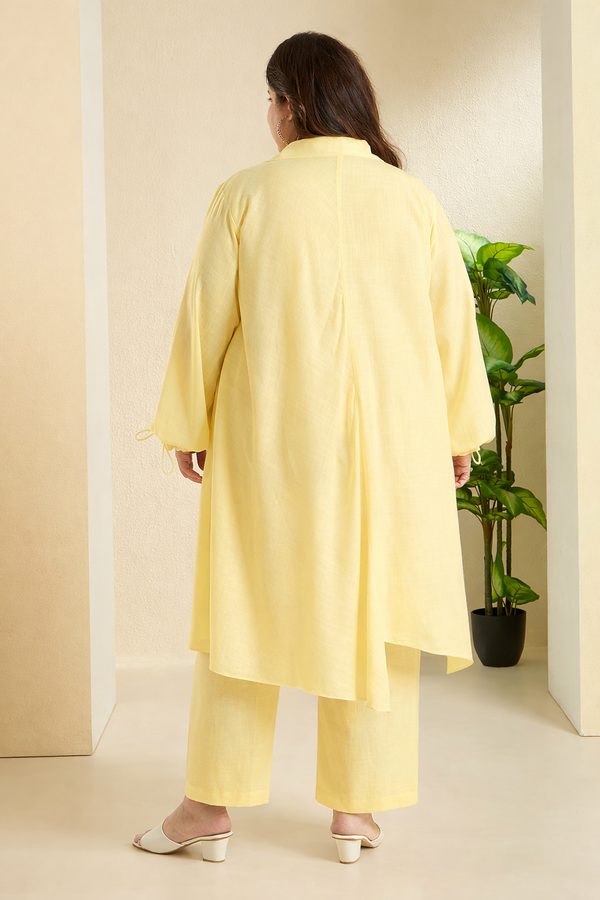 DREAMY CORD SET - LEMON YELLOW