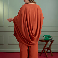 RUST DRAPE CORD SET