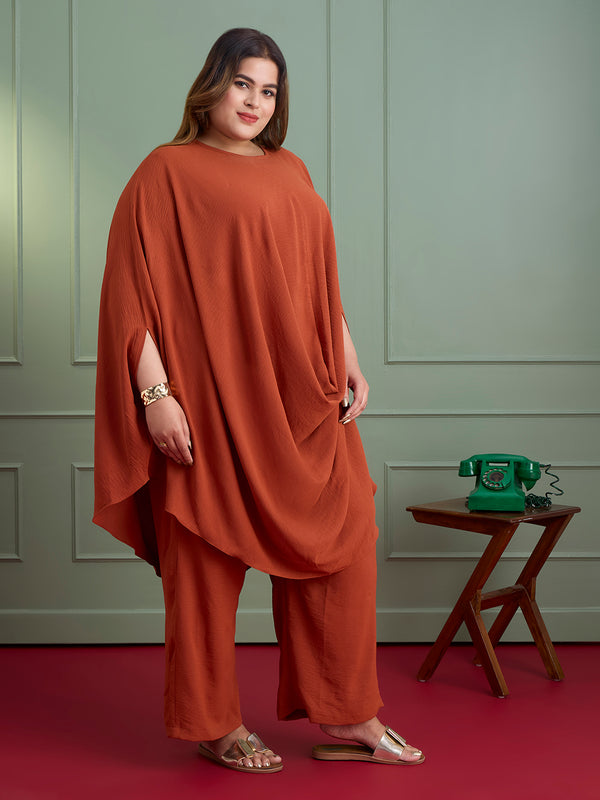 RUST DRAPE CORD SET