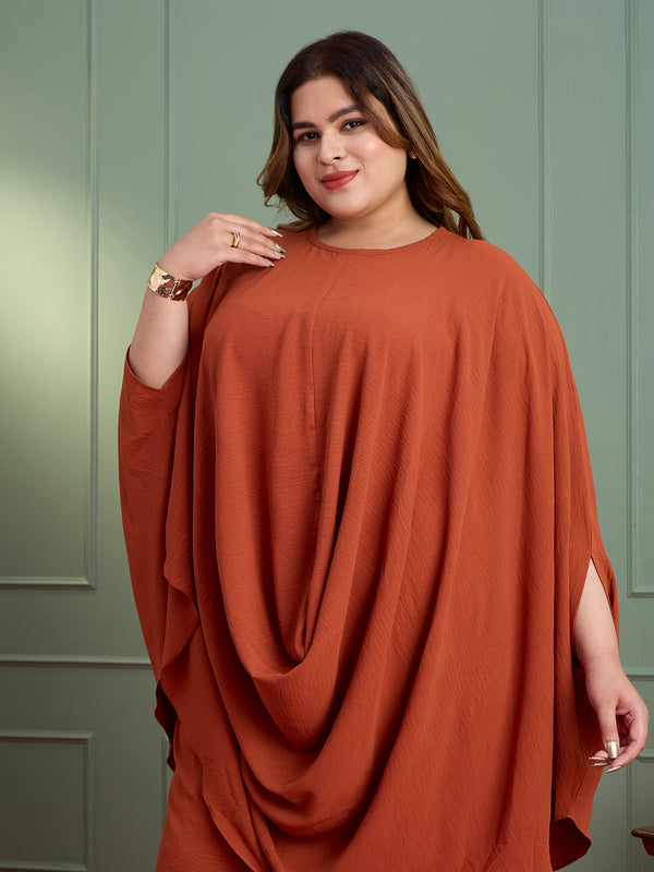 RUST DRAPE CORD SET