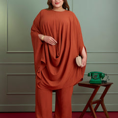 RUST DRAPE CORD SET