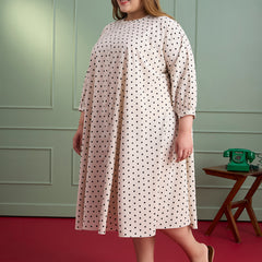 POLKA BREEZE A-LINE DRESS
