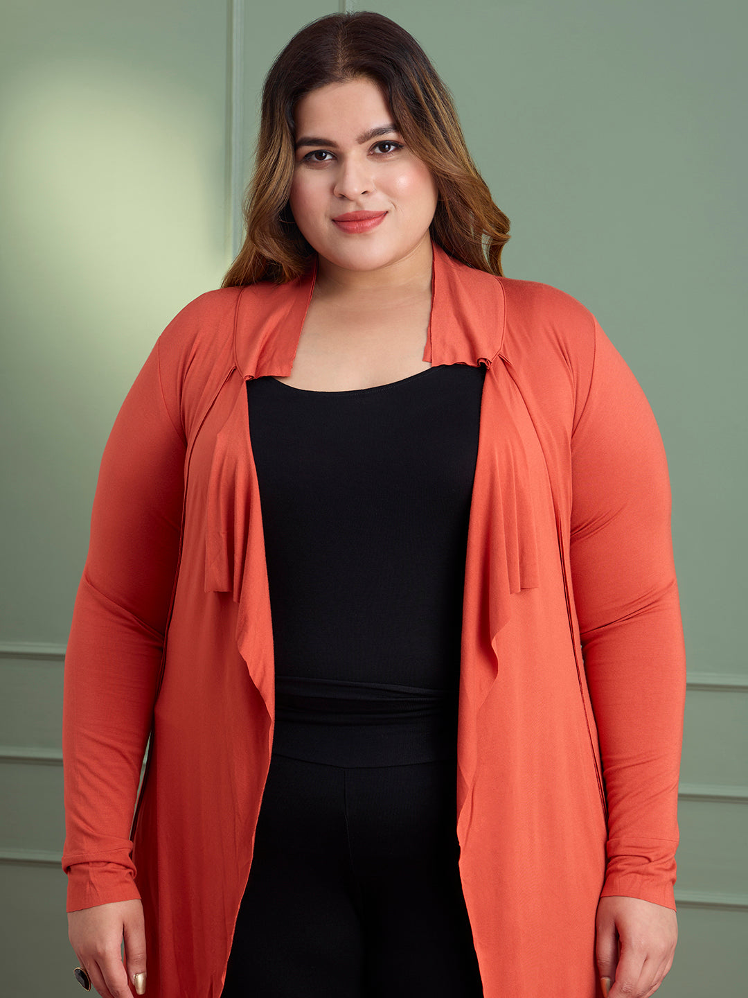 EMBER FLOW JACKET - RUST ORANGE