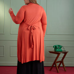 EMBER FLOW JACKET - RUST ORANGE
