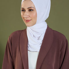 AMEERA OPEN BLAZER - MOCHA
