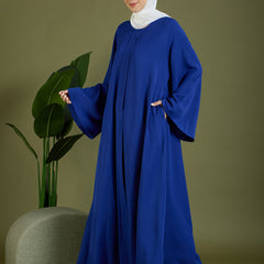 ABEER ABAYA - INDIGO BLUE