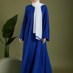 ABEER ABAYA - INDIGO BLUE