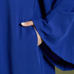 ABEER ABAYA - INDIGO BLUE