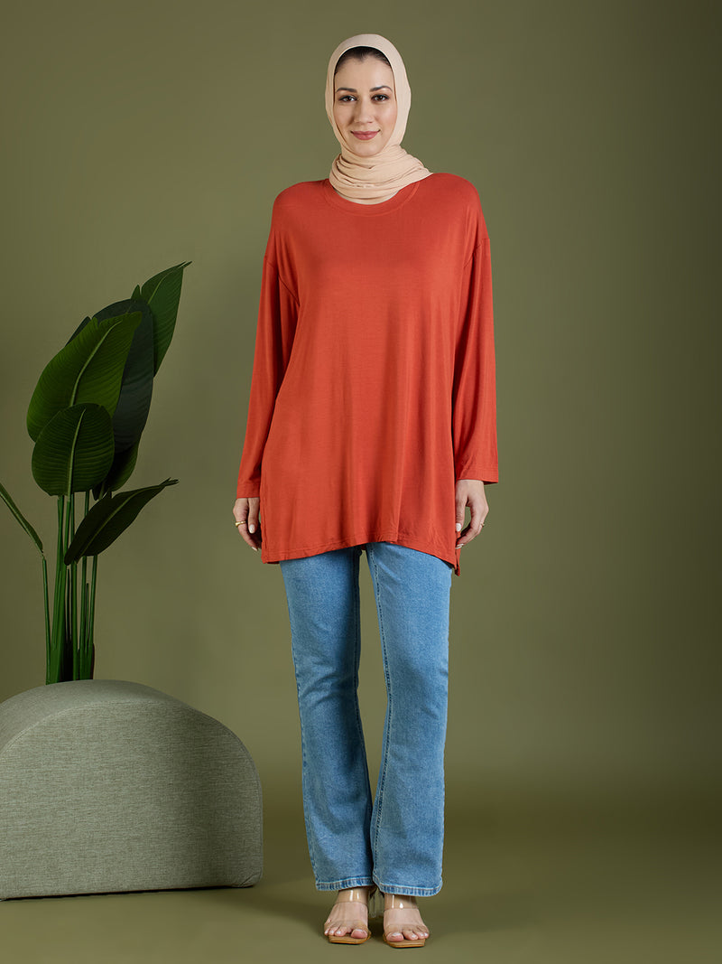 SALLY TOP - ORANGE