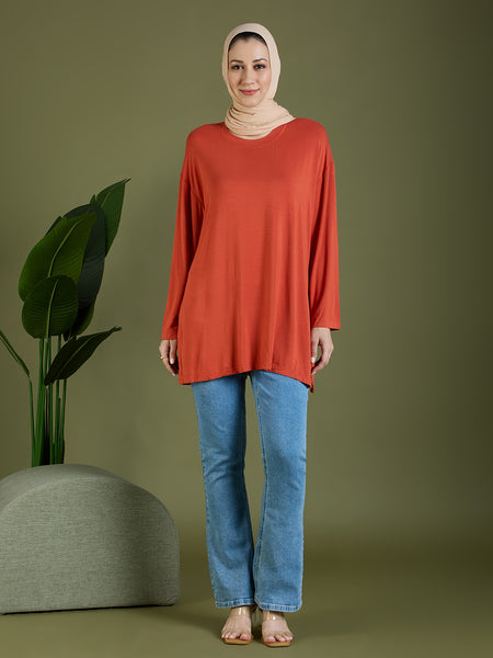 SALLY TOP - ORANGE