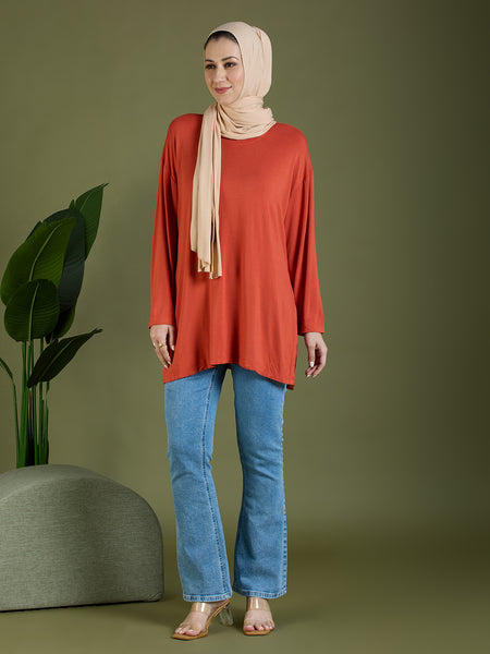 SALLY TOP - ORANGE