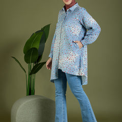 Flora Denim Shirt