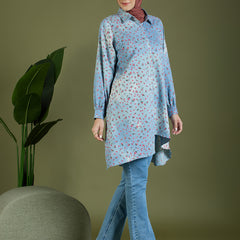 Flora Denim Shirt