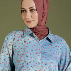 Flora Denim Shirt