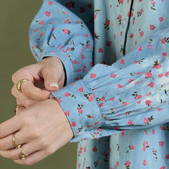 Flora Denim Shirt