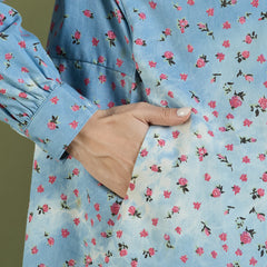 Flora Denim Shirt