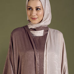 ELAF ABAYA - MOCHA & BEIGE