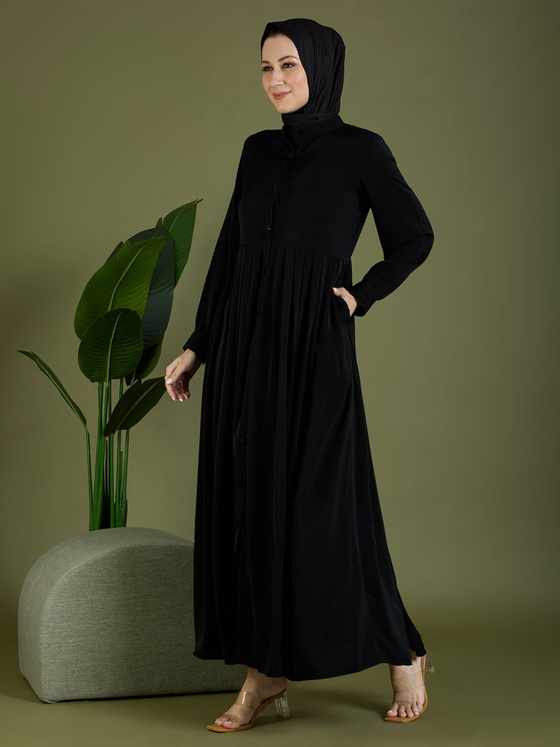 SAFA PLEATED ABAYA