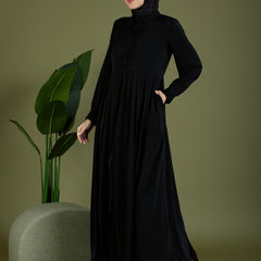 SAFA PLEATED ABAYA