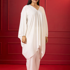 IVORY DRAPE CORD SET