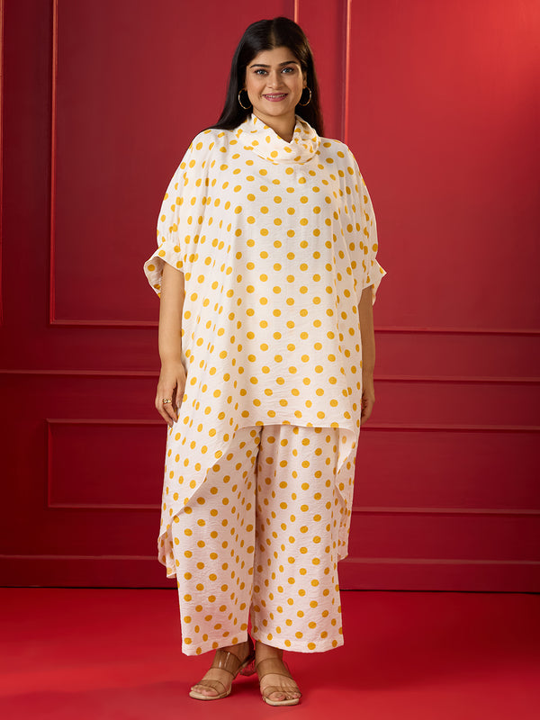 SUNSHINE POLKA CORD SET