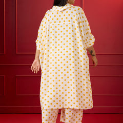 SUNSHINE POLKA CORD SET