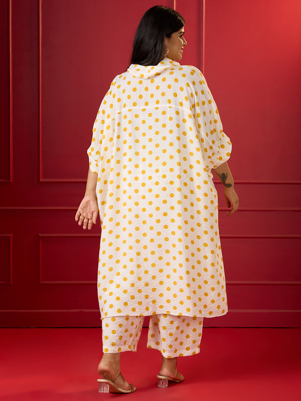 SUNSHINE POLKA CORD SET