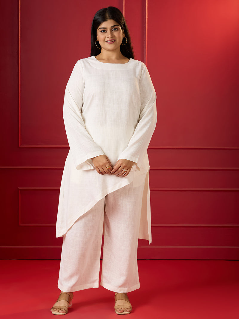 IVORY LINEN CORD SET