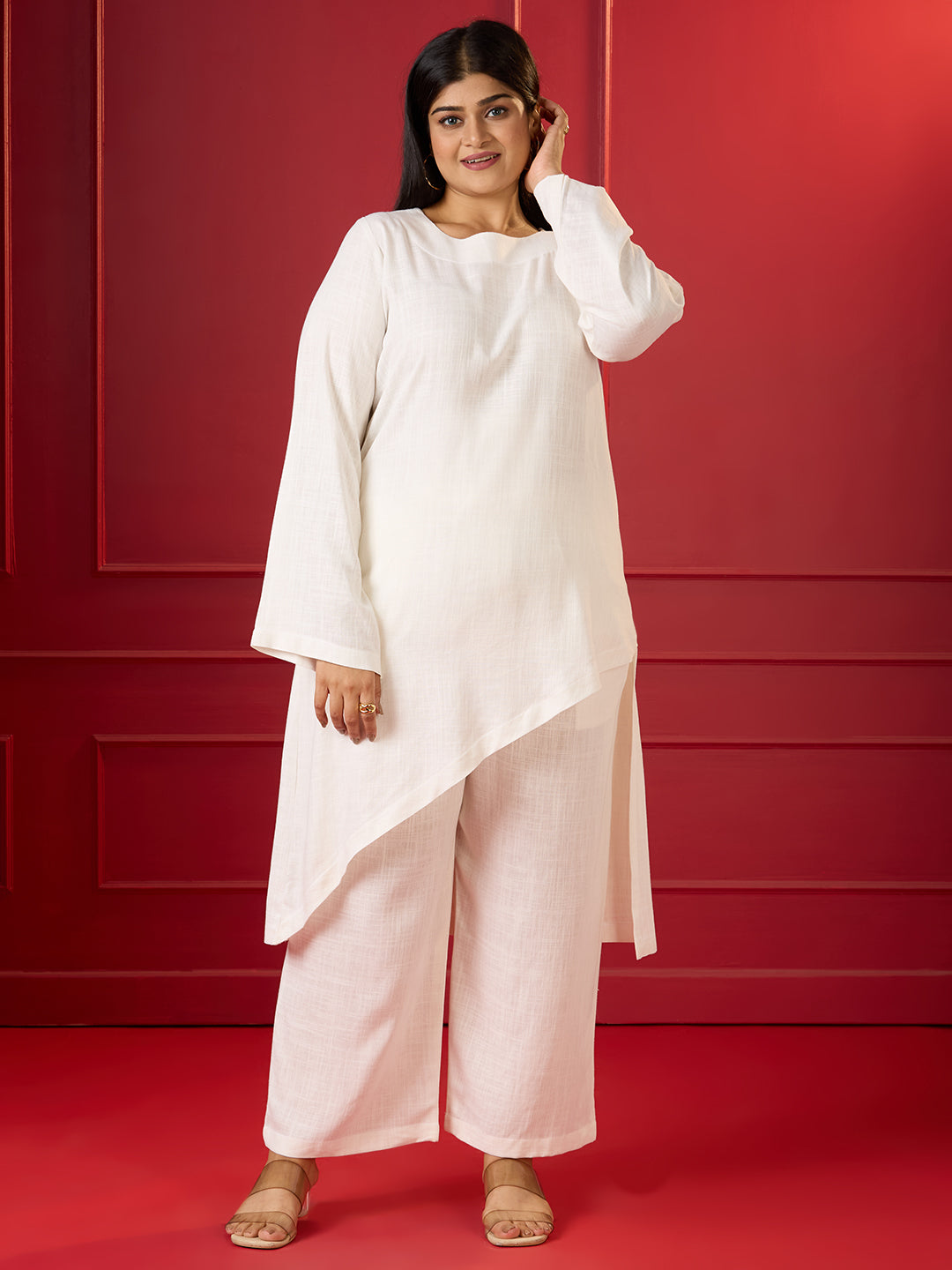 BLOOM LINEN CORD SET - IVORY