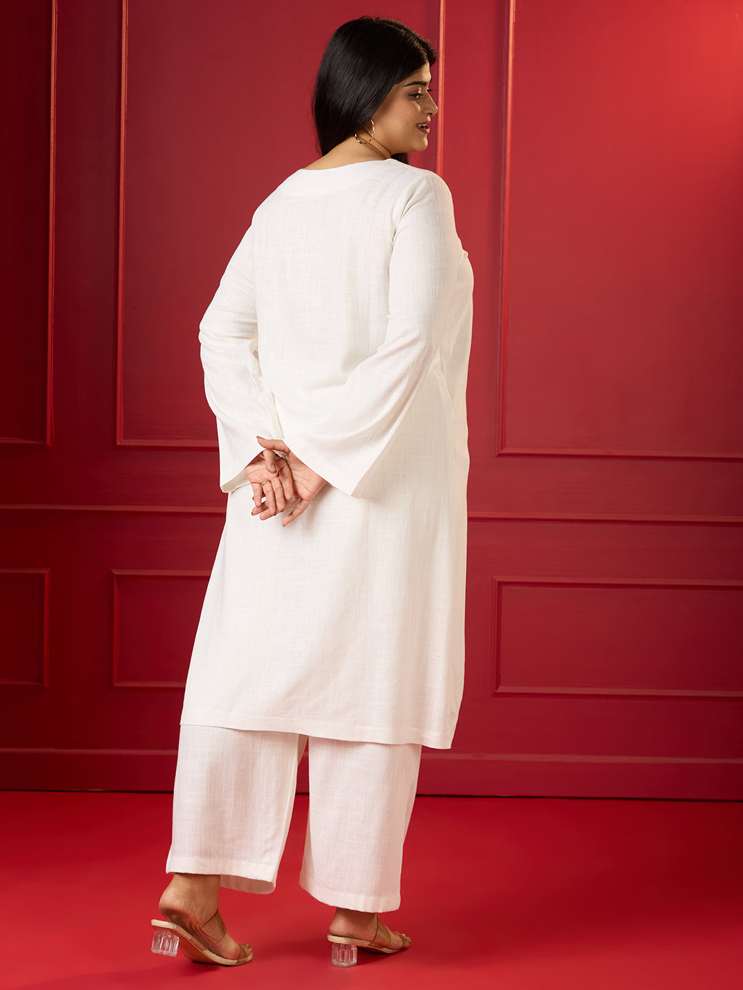 BLOOM LINEN CORD SET - IVORY