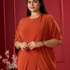 TULIP DRAPED DRESS
