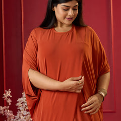 TULIP DRAPED DRESS