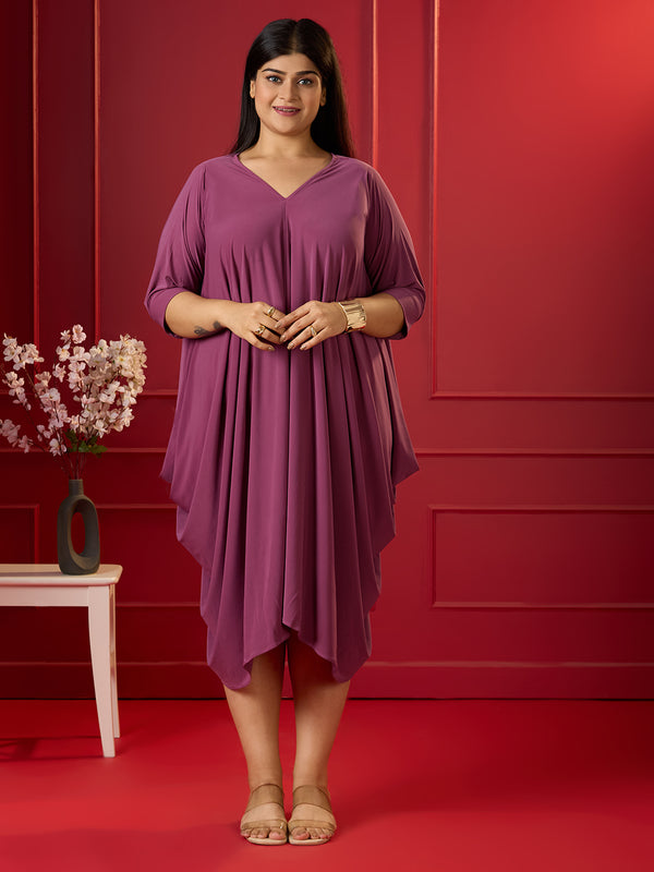 GRACE DRAPE DRESS