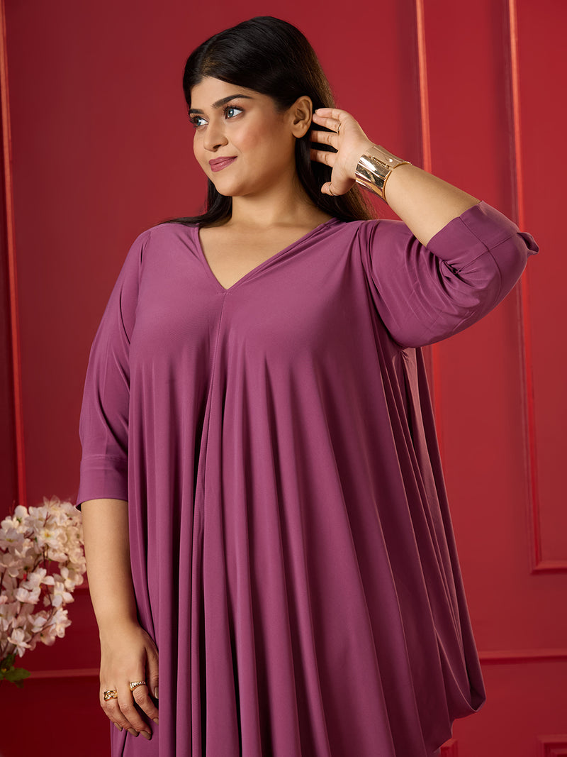 GRACE DRAPE DRESS