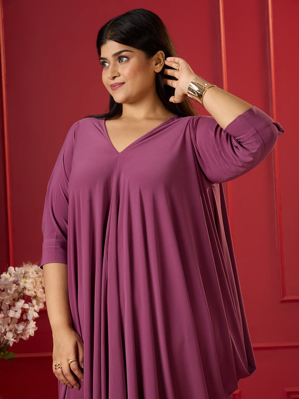 GRACE DRAPE DRESS
