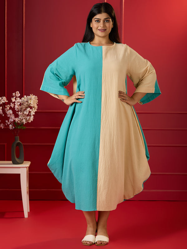 BREEZE CONTRAST DRESS