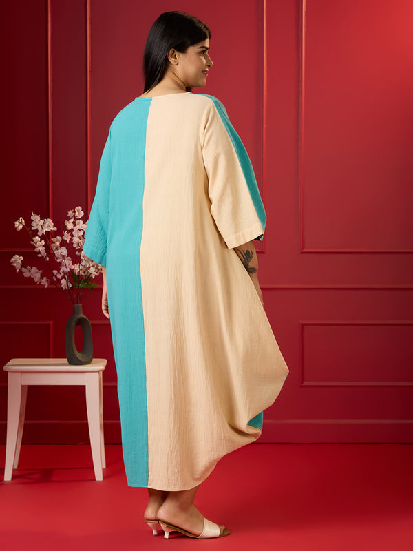 BREEZE CONTRAST DRESS