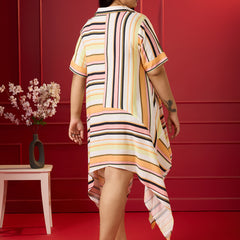 STRIPESCAPE SUMMER DRESS