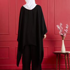 INAYA PEARL CORD SET - JET BLACK