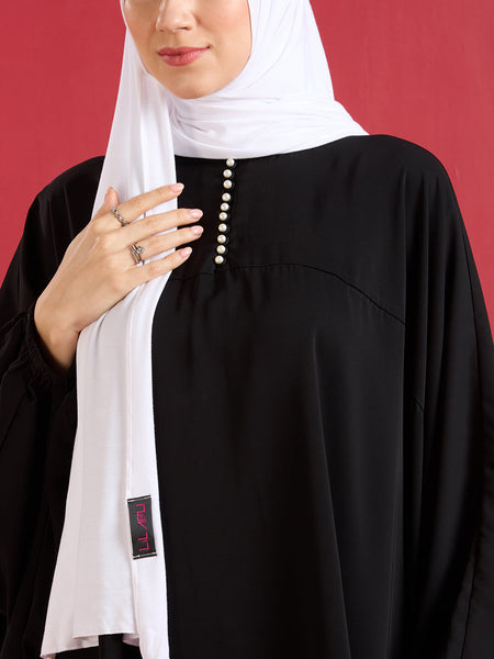 INAYA PEARL CORD SET - JET BLACK