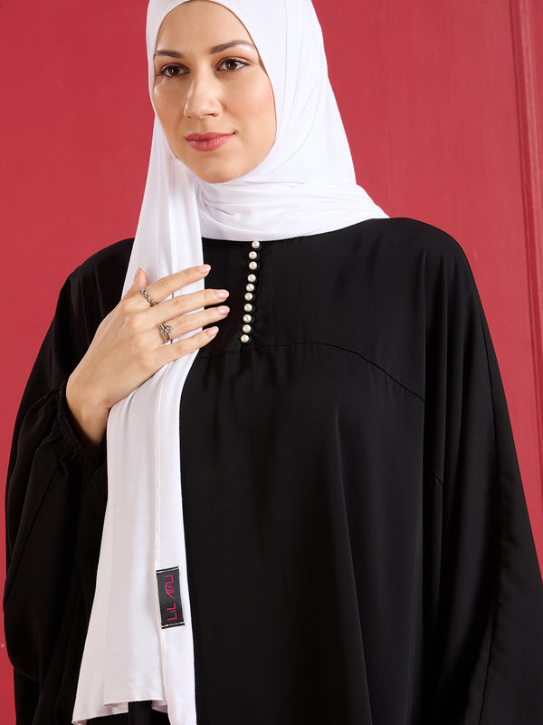 INAYA PEARL CORD SET - JET BLACK