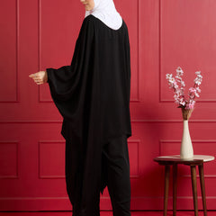 INAYA PEARL CORD SET - JET BLACK