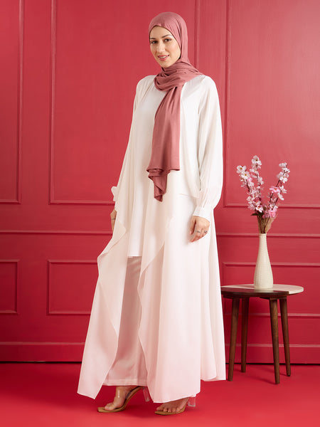 SORAYA LAYERED CORD SET – IVORY WHITE