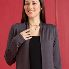 Blair Jacket - Charcoal Grey